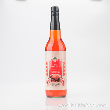 625ml Glass Bottle Red Vinegar